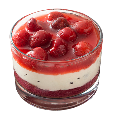 TORT CU MASCARPONE SI CAPSUNI